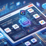 n8n Gemini API otomasyonu için tasarlanmış bir iş akış şemasını gösteren, Gmail, Slack ve Airtable entegrasyonlarını içeren detaylı bir infografik görseli.